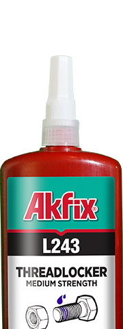 Анаеробний фіксатор різьби середньої міцності Akfix L243 50 мл