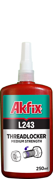 Анаеробний фіксатор різьби середньої міцності Akfix L243 50 мл