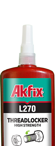 Анаэробний фіксатор різьби високої міцності Akfix L270 50 мл