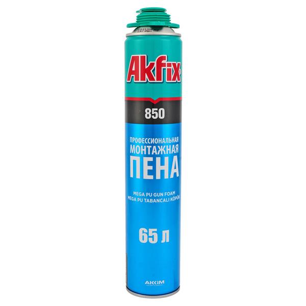 Піна проф. Akfix MEGA 850 65л 850мл/1000 гр