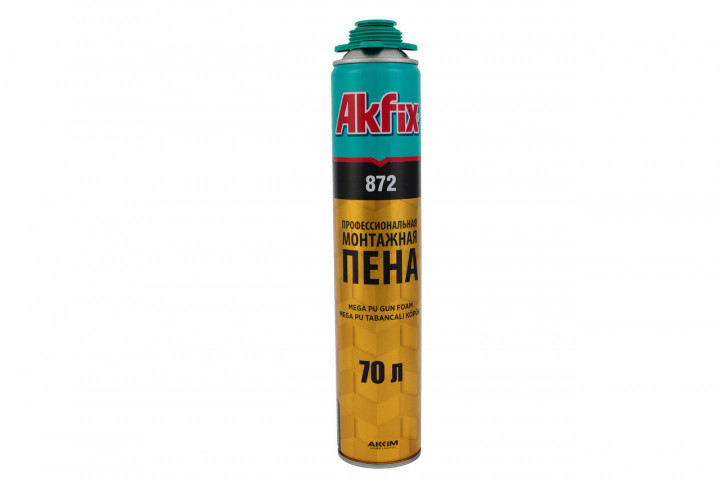 Піна проф. Akfix SUPER MEGA 872 70л 850мл/1035гр