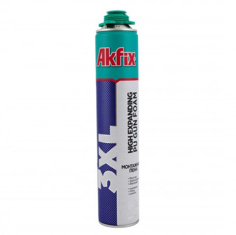 Піна проф Akfix 3XL 65л 850мл