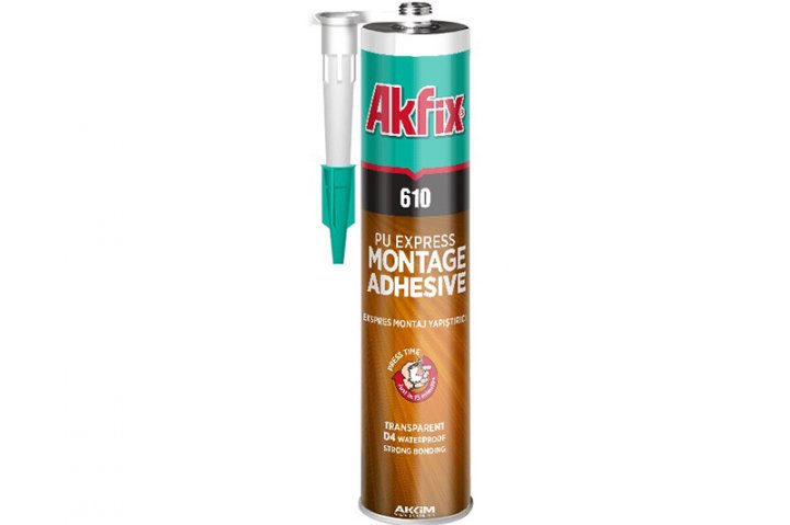 Полиуретановые жидкие гвозди Akfix PU610 (310мл) прозрачные