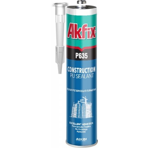 Поліуретановий герметик (стро) Akfix P635 білий 310 мл/410 гр