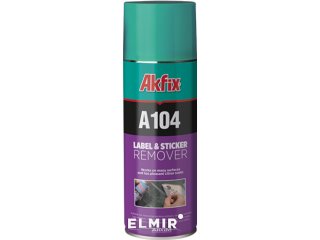 Спрей для видалення наліпок та етикеток Akfix C104 Label Remover 200Ml