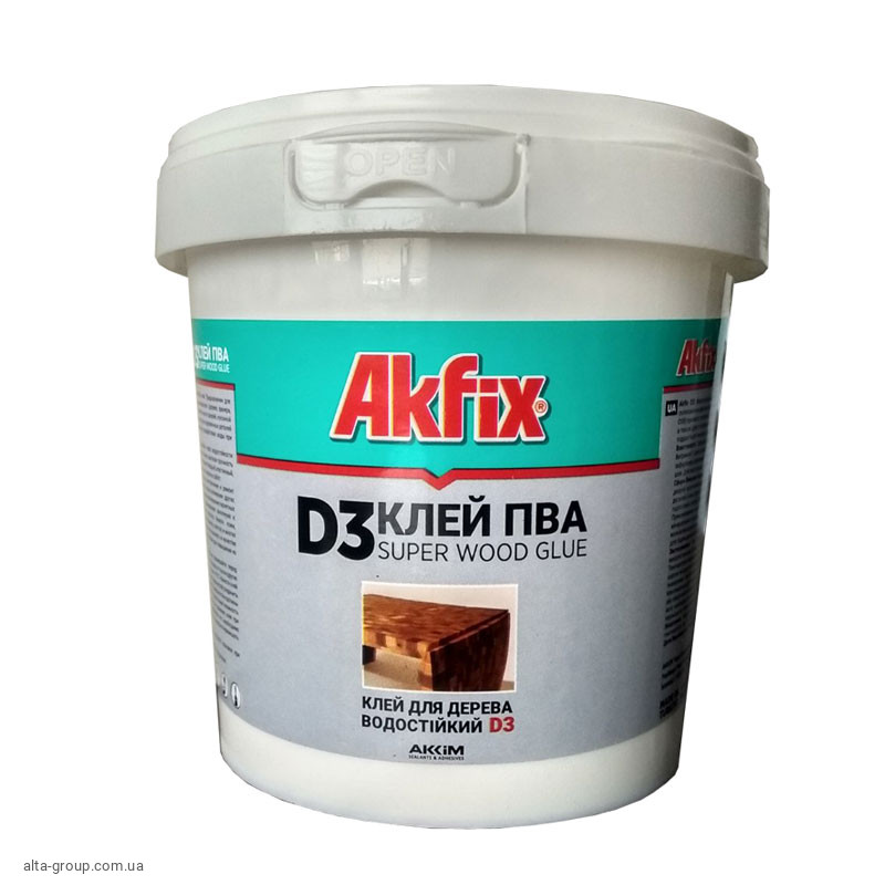 Клей ПВА Akfix D3 (1000гр)